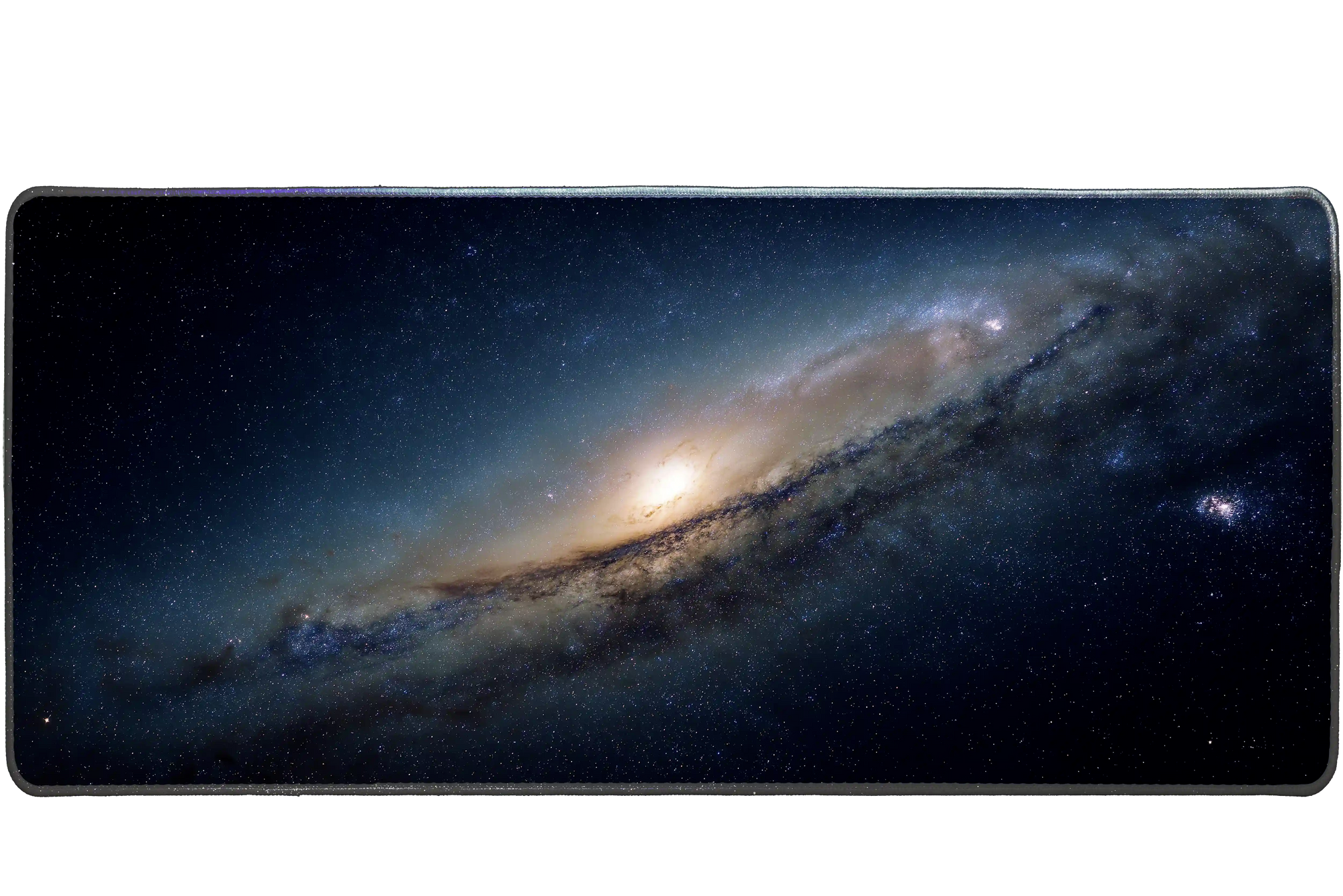 Space 900x400mm custom desk mat, stitched edge – Print My Pad