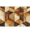 Pattern 36x16in custom desk mat, stitched edge – PrintMyPad