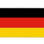 Country 36x16in custom mouse mat, stitched edge Germany flag – Print My Pad