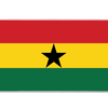 Country 36x16in custom mouse mat, stitched edge Ghana flag – Print My Pad