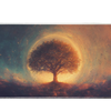 Fantasy 36x16in custom desk pad, non-slip rubber – PrintMyPad
