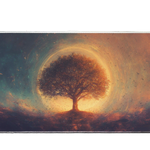 Fantasy 36x16in custom desk pad, non-slip rubber – PrintMyPad