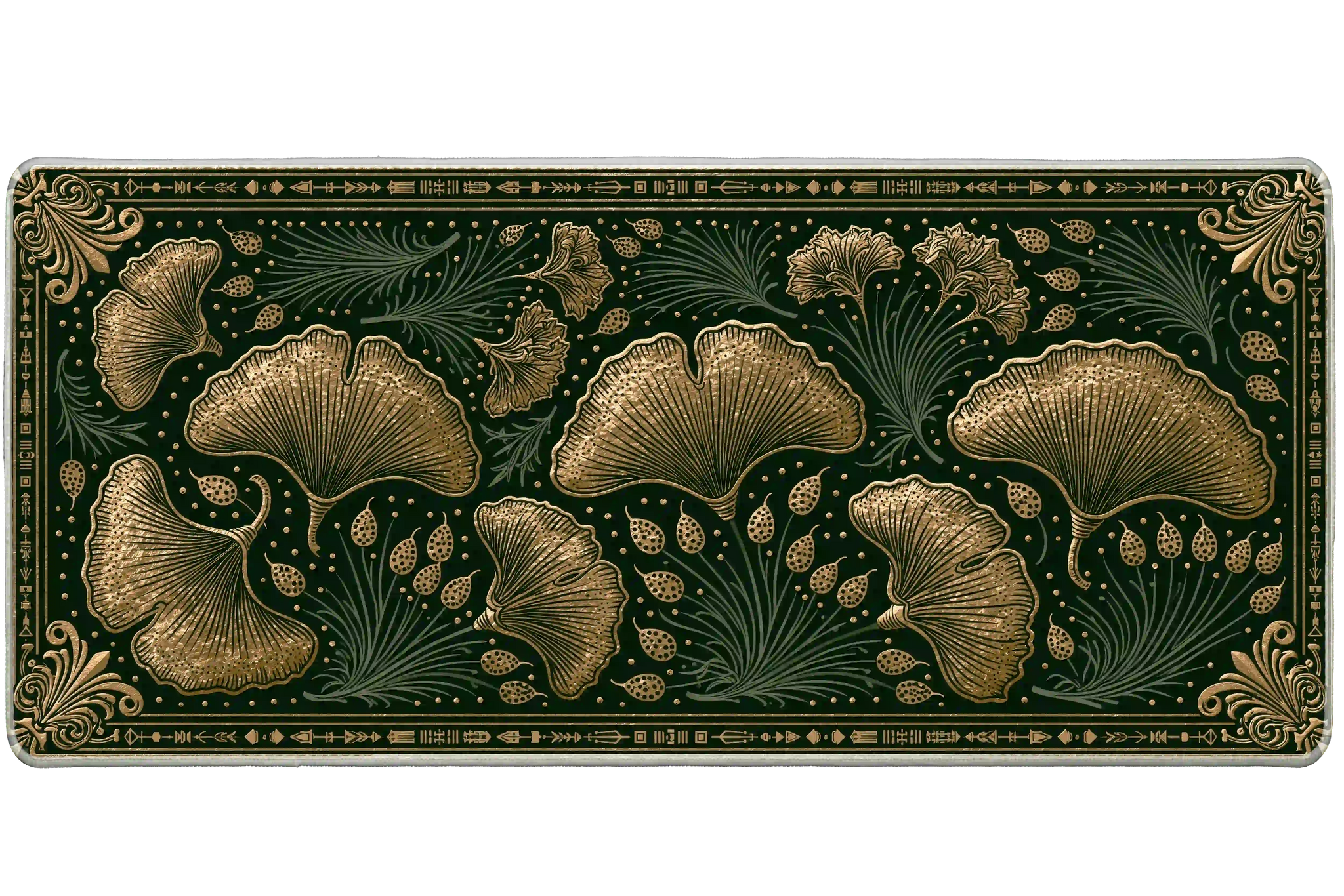 Pattern 36x16in custom desk mat, non-slip rubber – Print My Pad