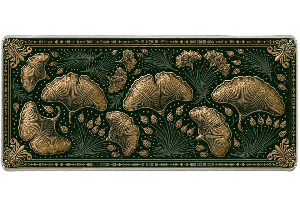 Pattern 36x16in custom desk mat, non-slip rubber – Print My Pad