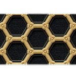 Pattern 36x16in custom desk mat, non-slip rubber – Print My Pad