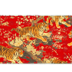 Animals 90x40cm custom desk mat, non-slip rubber base – Print My Pad