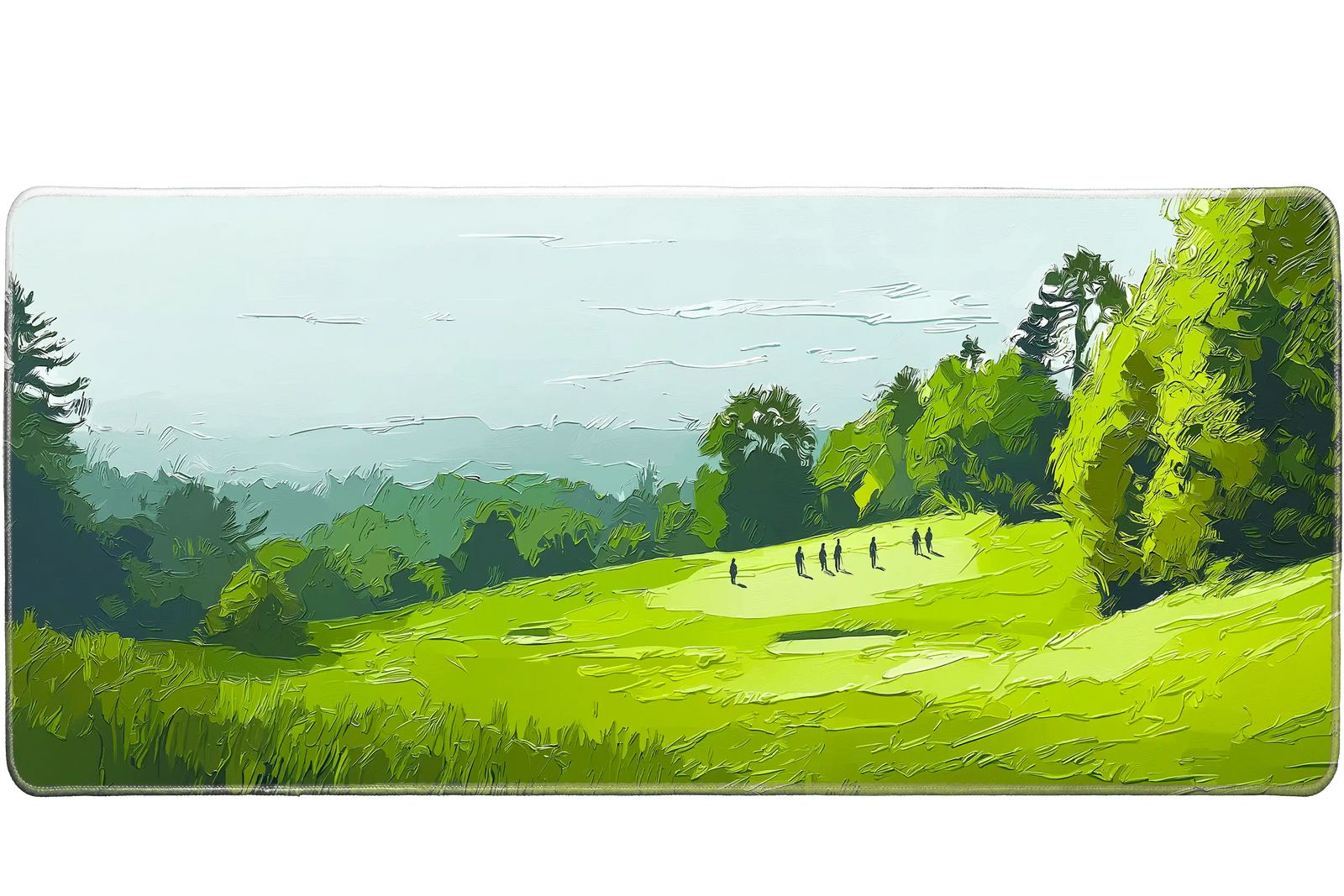 Landscape 90x40cm custom desk mat, washable surface – Print My Pad