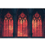 Fantasy 36x16in custom desk mat, non-slip base – PrintMyPad