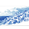 Landscape 36x16in custom mouse pad, non-slip rubber – PrintMyPad