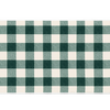 Green Checkered Desk Mat | Gingham Mouse Pad artwork on an extended desk mat with green gingham checkered pattern