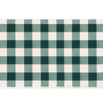 Green Checkered Desk Mat | Gingham Mouse Pad artwork on an extended desk mat with green gingham checkered pattern