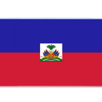 Country 36x16in custom desk mat, stitched edge Haiti flag – Print My Pad