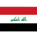 Country 90x40cm Iraq flag custom desk mat, stitched edge – PrintMyPad