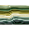Green Layered Abstract desk mat artwork in a wide product view