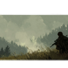 Gaming 36x16in custom desk mat, non-slip base – Print My Pad