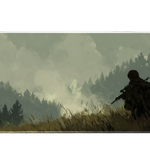 Gaming 36x16in custom desk mat, non-slip base – Print My Pad