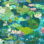 Pattern 36x16in custom deskmat, stitched edge – PrintMyPad