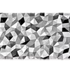 Abstract 36x16in custom desk mat, stitched edge – Print My Pad