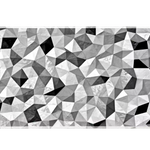 Abstract 36x16in custom desk mat, stitched edge – Print My Pad