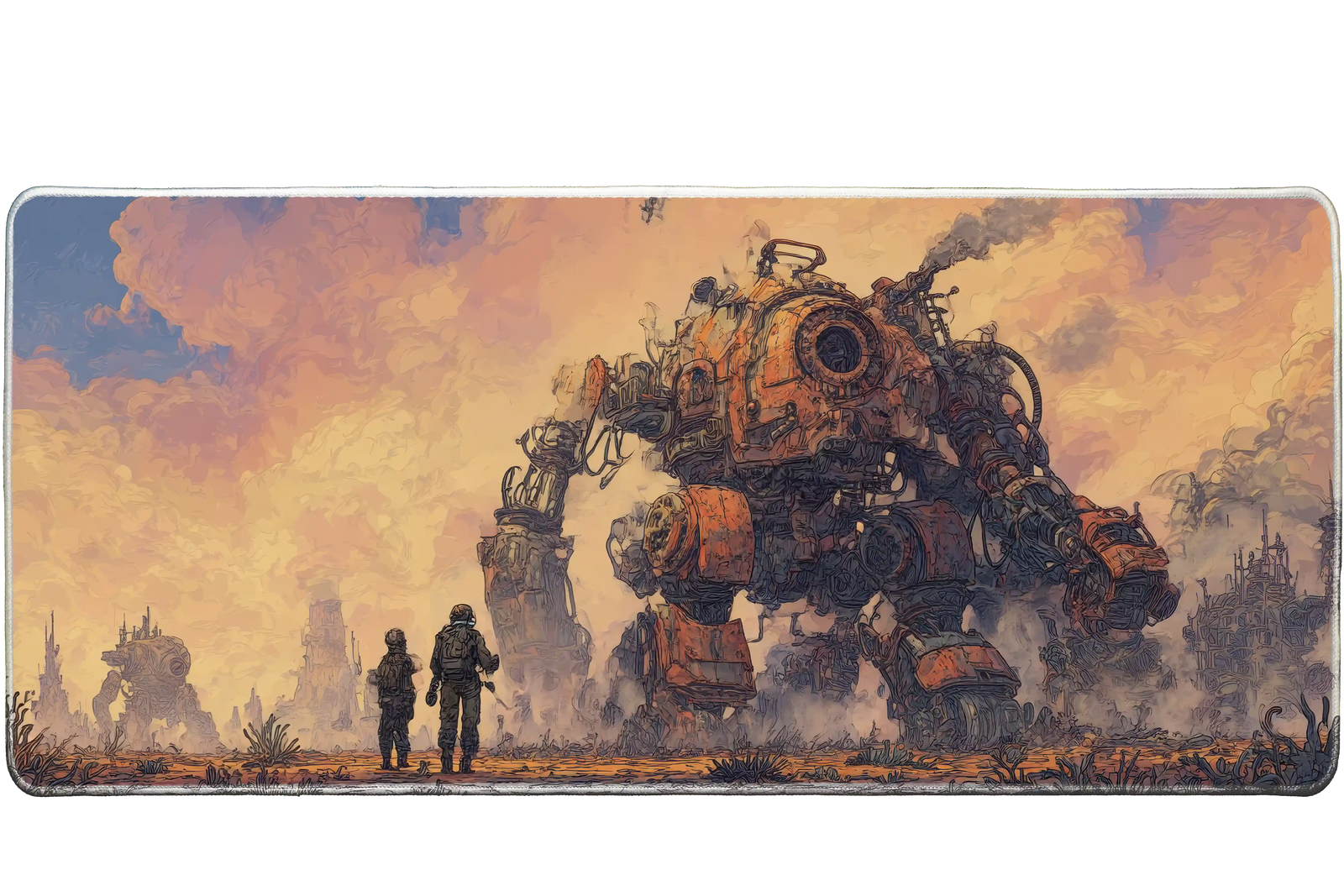 Gaming 90x40cm custom desk mat, washable surface – PrintMyPad