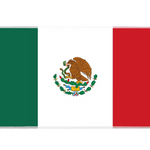 Country 900x400mm Mexican flag custom mouse pad, non-slip rubber – Print My Pad