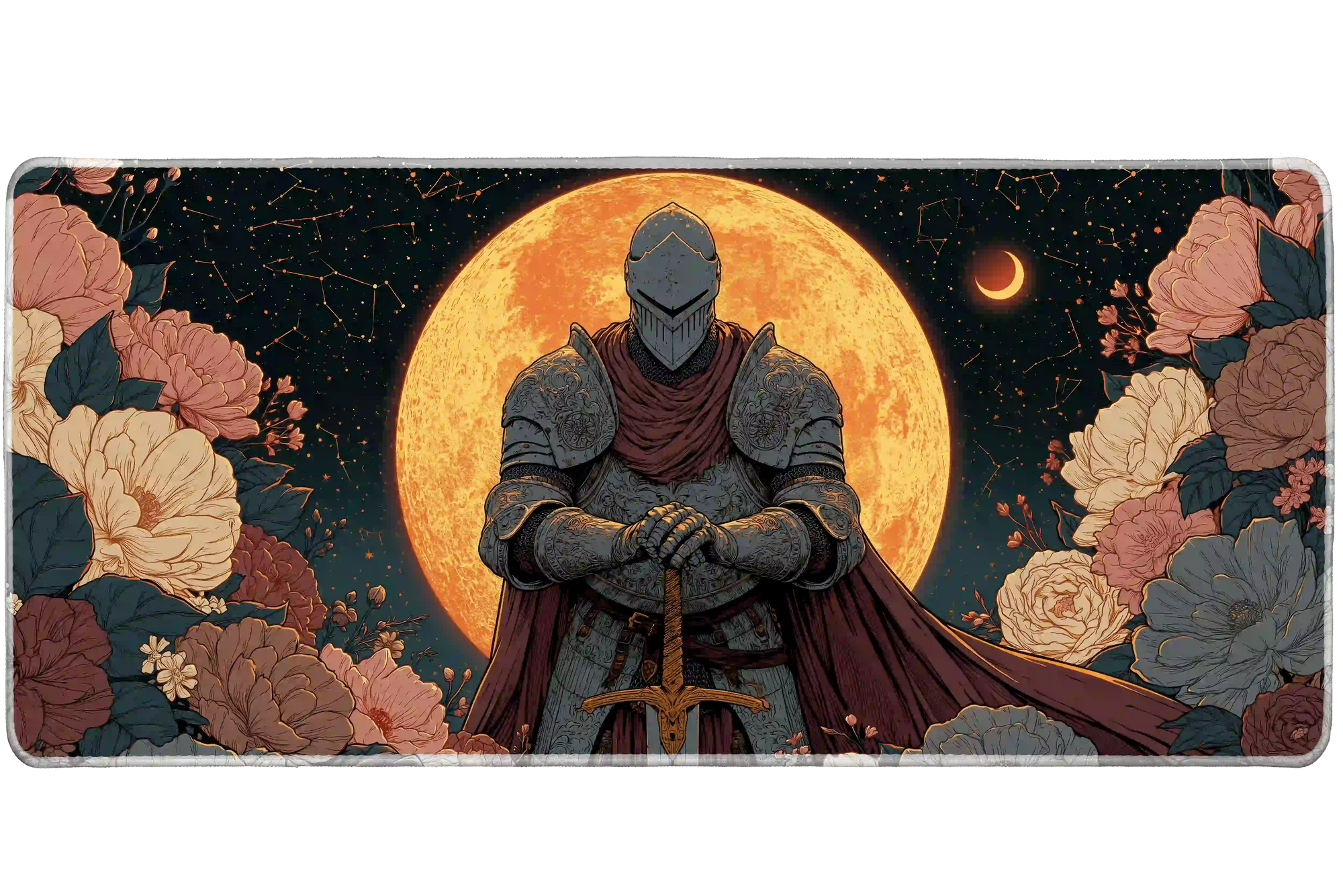 Fantasy 900x400mm custom mouse mat, non-slip base – PrintMyPad
