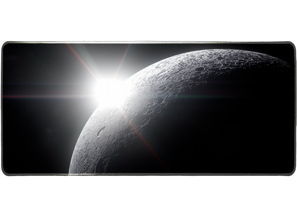 Space 36x16in custom mouse mat, non-slip rubber base – PrintMyPad