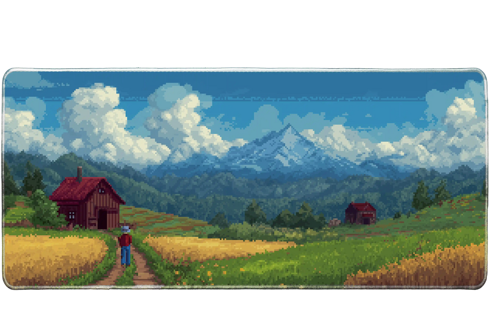 Gaming 900x400mm custom mouse mat, stitched edge – PrintMyPad
