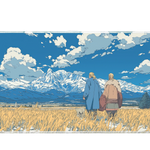 Anime 36x16in custom deskpad, stitched edge – Print My Pad