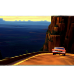 Cars 36x16in custom desk mat, stitched edge design – Print My Pad