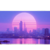 Aesthetic 36x16in custom mouse pad, stitched edge – Print My Pad