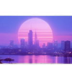 Aesthetic 36x16in custom mouse pad, stitched edge – Print My Pad
