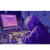 Anime 36x16in custom desk mat, stitched edge – Print My Pad