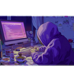Anime 36x16in custom desk mat, stitched edge – Print My Pad
