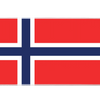 Country 36x16in custom desk pad, stitched edge Norway flag – PrintMyPad