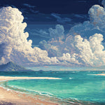 Landscape 36x16in custom mouse pad, non-slip rubber base – PrintMyPad