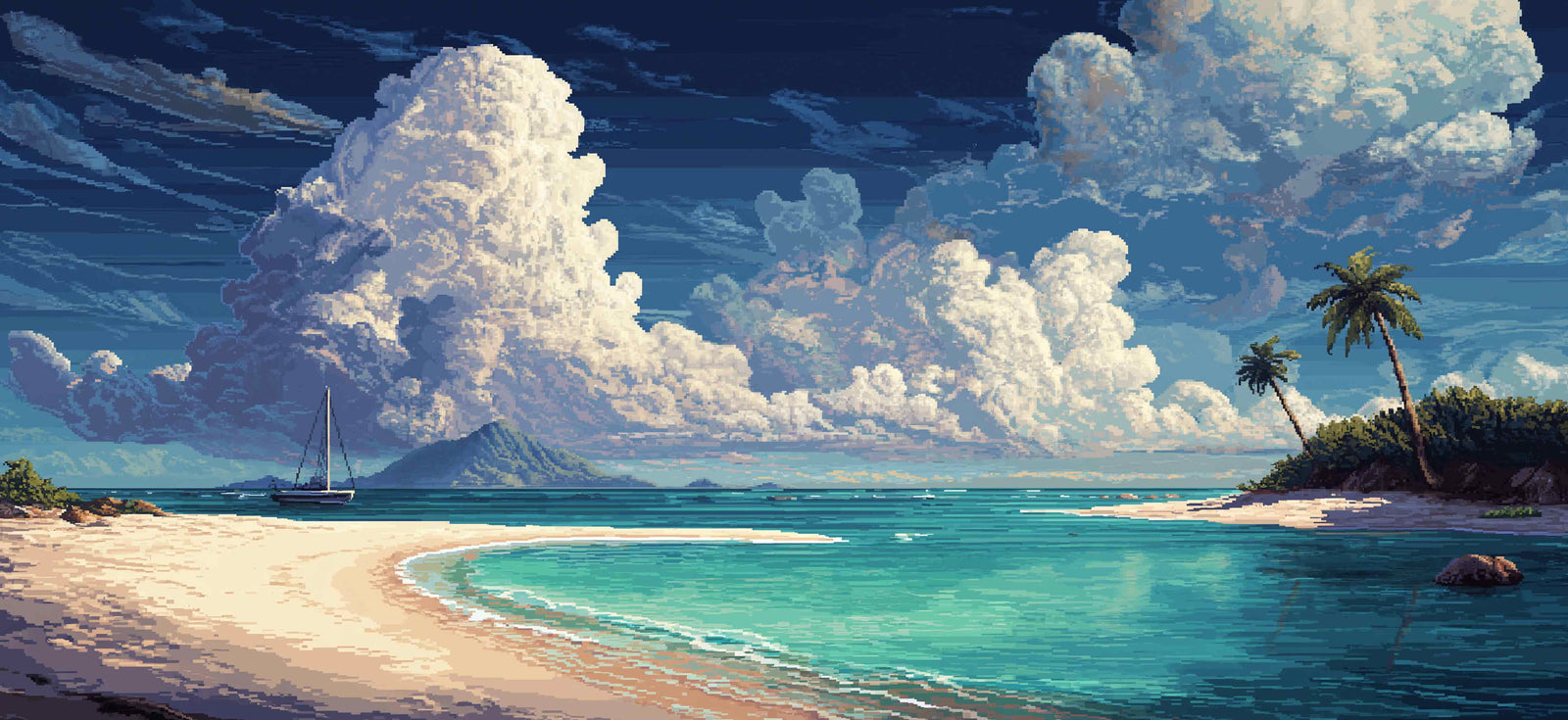 Landscape 36x16in custom mouse pad, non-slip rubber base – PrintMyPad