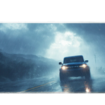 Cars 90x40cm custom desk mat, stitched edge – PrintMyPad