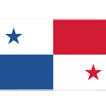 Country 36x16in custom desk mat, stitched edge Panama flag – PrintMyPad