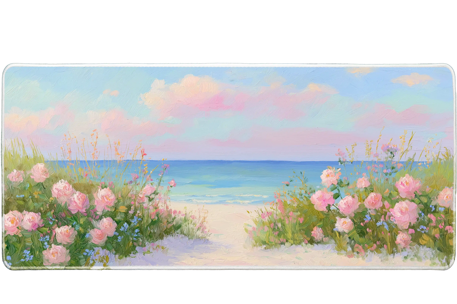 Landscape 36x16in custom mouse pad, stitched edge – PrintMyPad