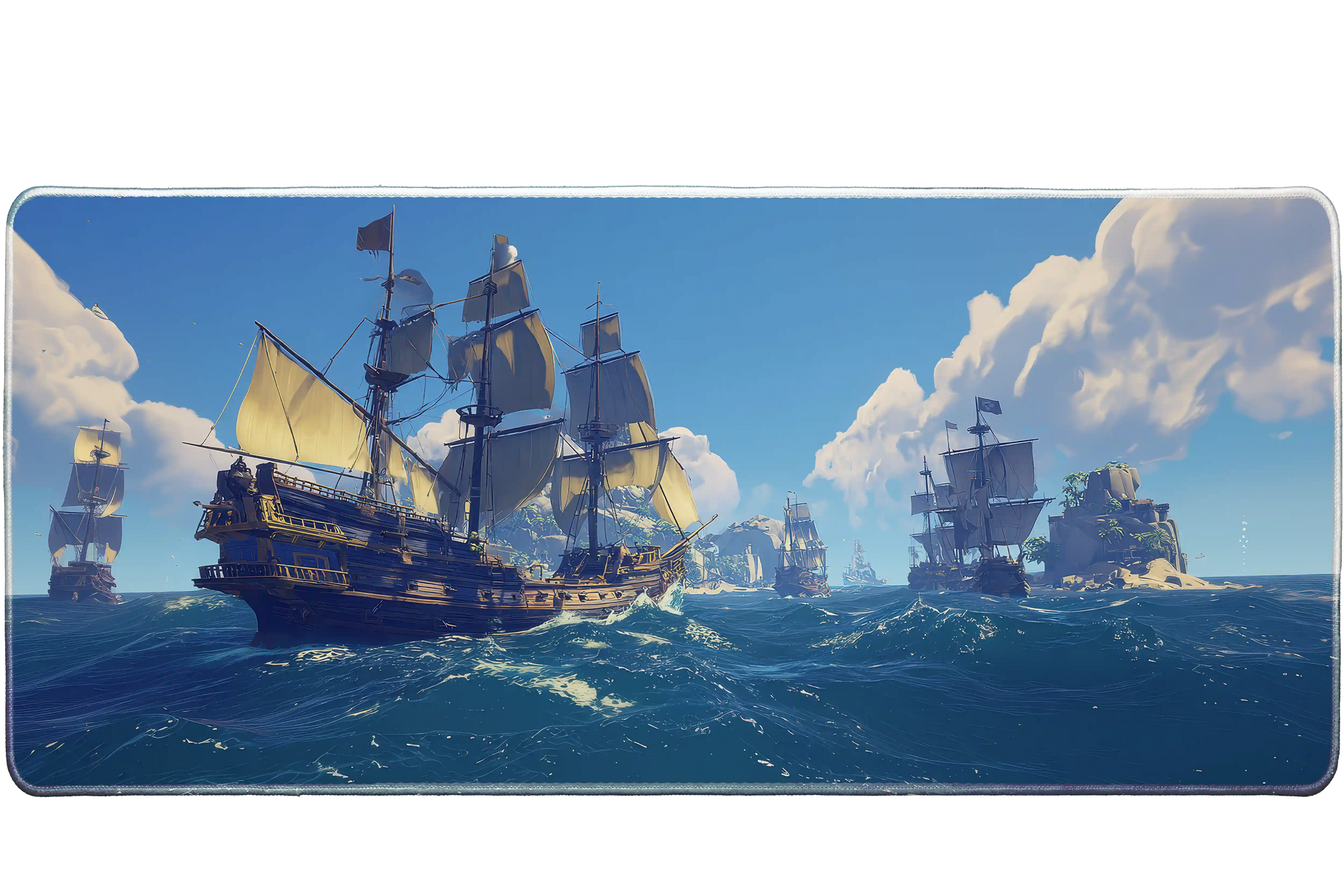 Fantasy 90x40cm custom desk mat, washable surface – Print My Pad