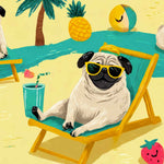 Animals 36x16in custom mouse mat, washable fabric – Print My Pad