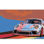 Cars 36x16in custom desk mat, stitched edge – PrintMyPad