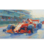 Cars 36x16in custom desk mat, non-slip rubber – Print My Pad