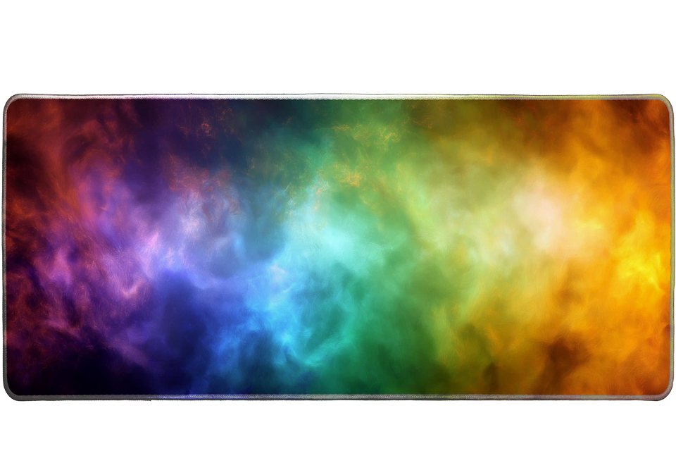 Abstract 900x400mm custom mouse mat, non-slip rubber – PrintMyPad
