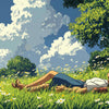 Anime 36x16in custom desk mat, stitched edge finish – PrintMyPad