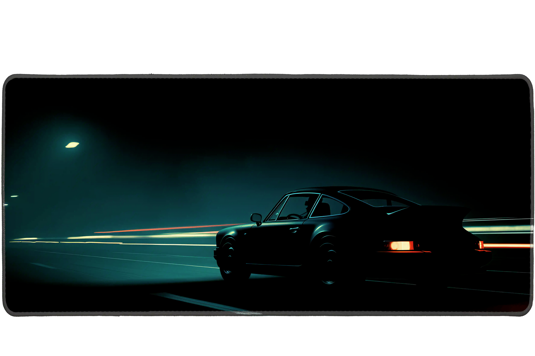 Cars 90x40cm custom desk mat, stitched edge finish – PrintMyPad