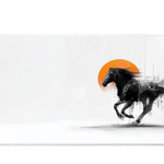 Animals 36x16in custom desk mat, stitched edge – Print My Pad