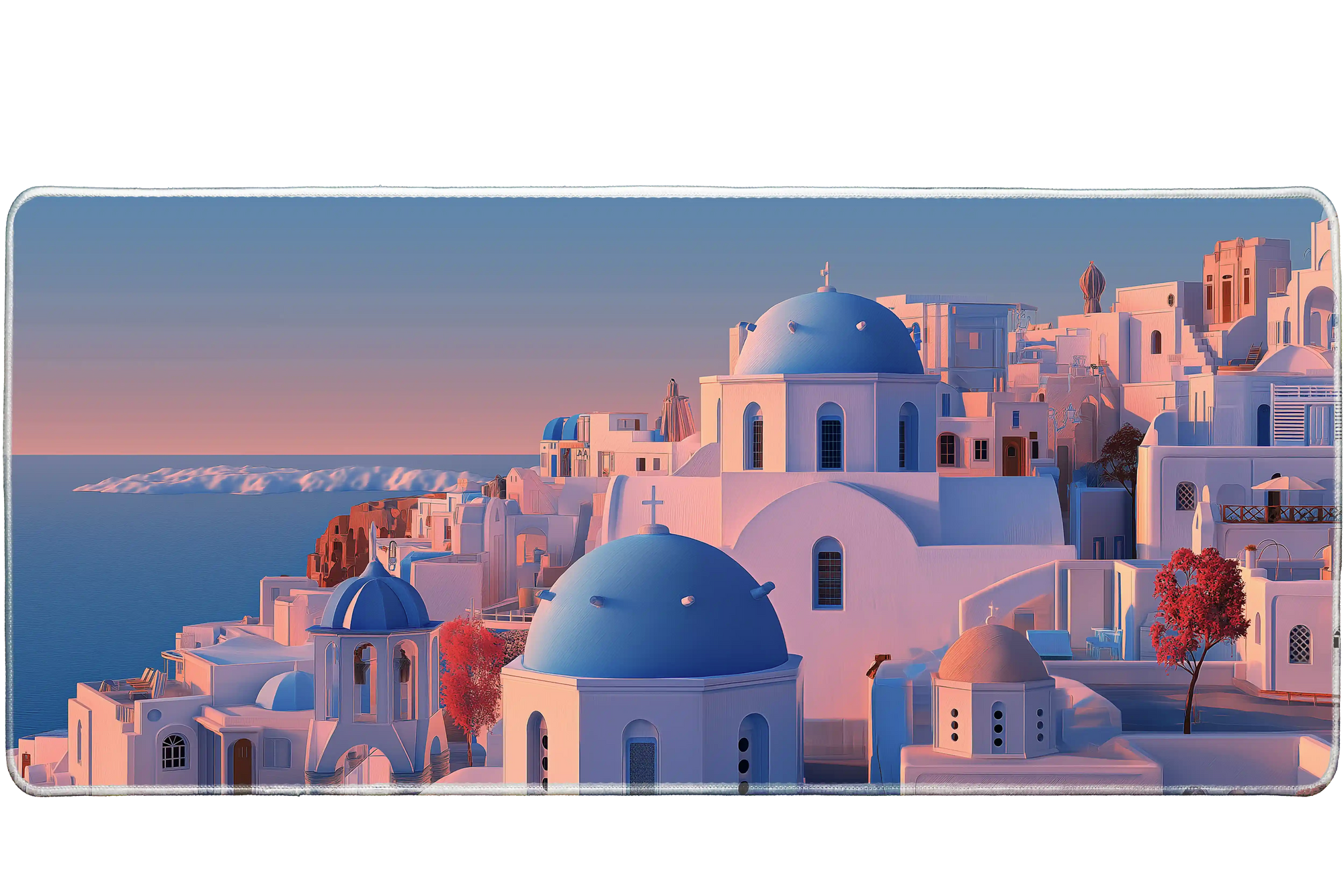 Landscape 36x16in custom mousemat, non-slip rubber – PrintMyPad