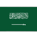Country 36x16in Saudi Arabia custom desk mat, stitched edge – PrintMyPad